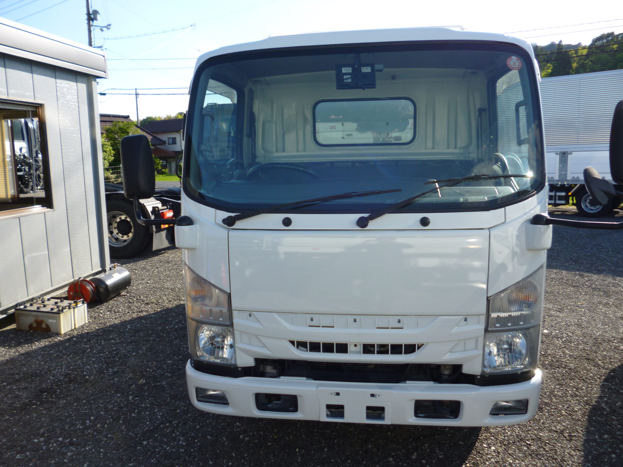 いすゞエルフ2t回転板式塵芥車／新明和工業製